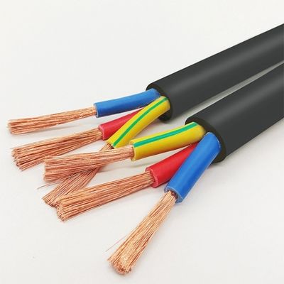 Ядр силового кабеля 3 Rvv гибкое обшивая электрический шнур кабелей 1.5mm H05vv-F 1.0x3c королевский