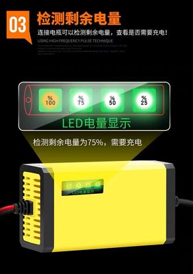 заряжатели свинцовокислотной батареи 12V 15A 300W пульсируют контроль температуры ремонта